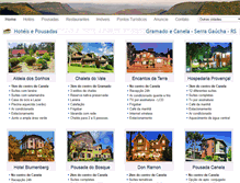 Tablet Screenshot of gramadoecanela.com.br